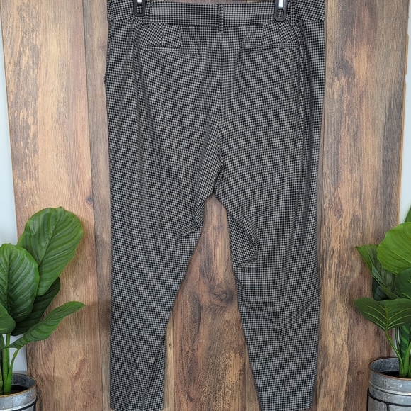 Talbots Hampshire Black and White Patterned Trousers 16       P195 - Picture 6 of 10